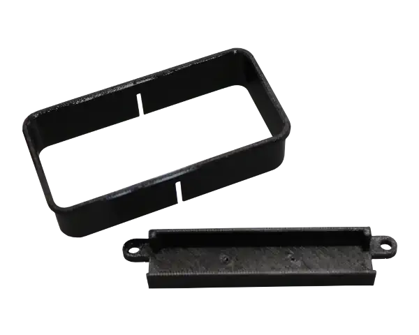 Rectangular parts printed with 3d machine