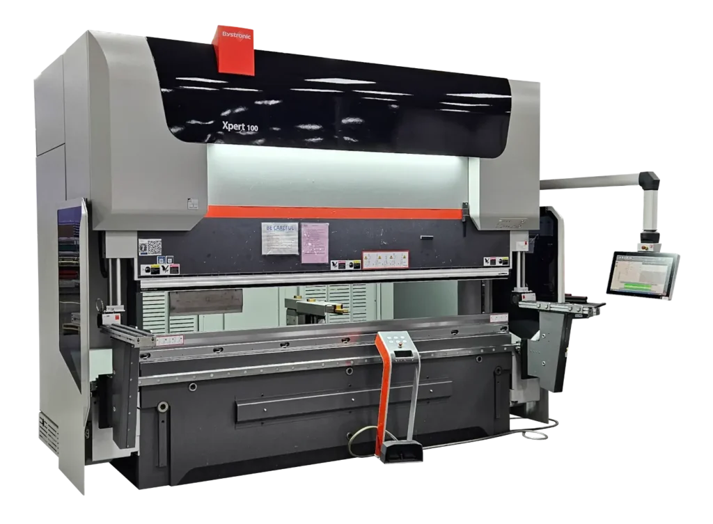 A large machine with a control panel and a monitor interface on the side